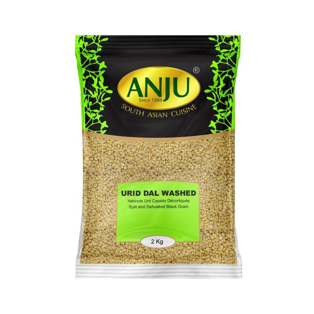 ANJU URID DAL WASHED INDIA 2kg
