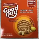 Britannia Good Day Cashew Cookies 600g