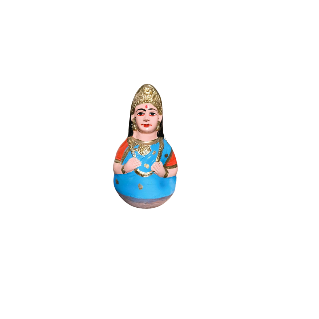 Amman / Devi bust statue(colorful)