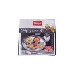 Diamond Bulging Lunch Set