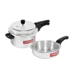 Sowbaghya Elite Pressure Cooker + Pan