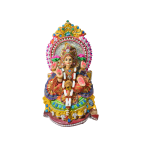 Goddess Amman Sitting (Colorful)