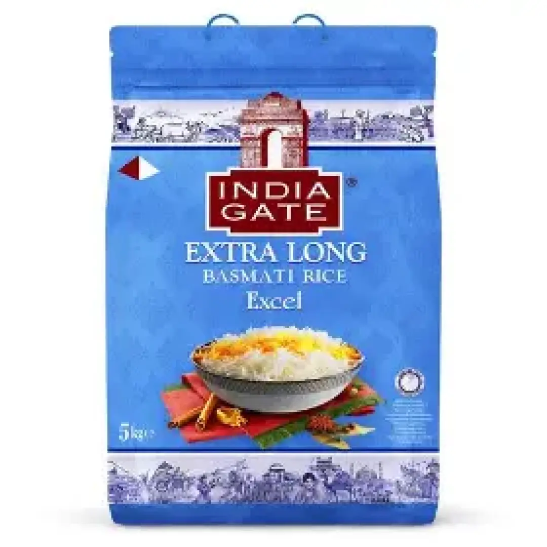 India Gate Extra long Excel Basmati Riz 10kg