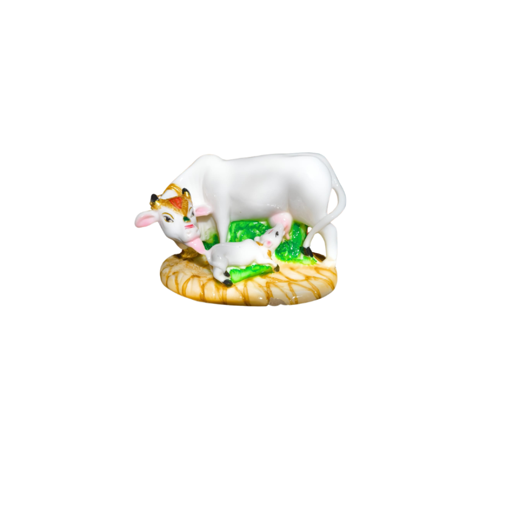 Statue de Kamadhenu (Cow and Calf)
