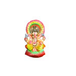 Lord Ganesha statue (colorful)