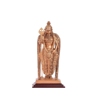 Lord Murugan statue (bronze colored)