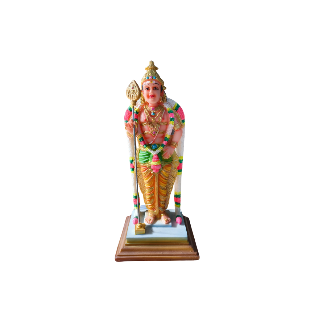 Statue de Lord Murugan  (colorful)