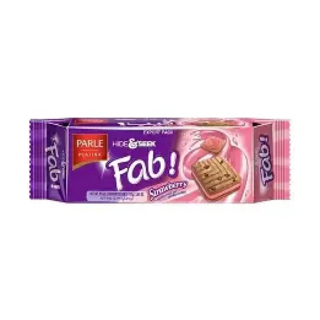 Parle G Fab Strawberry 112g