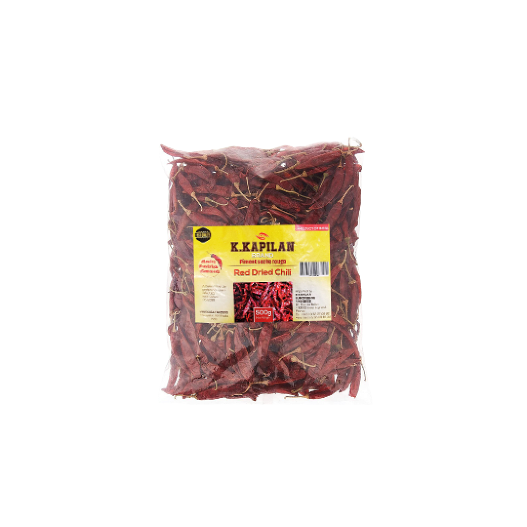 K.Kapilan - Red Dried Chilli - 500 G