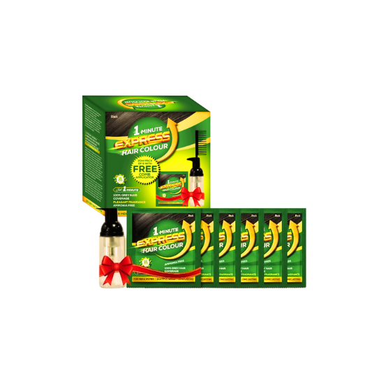 1 Express - Shampooing Colorant - Paquet de 5