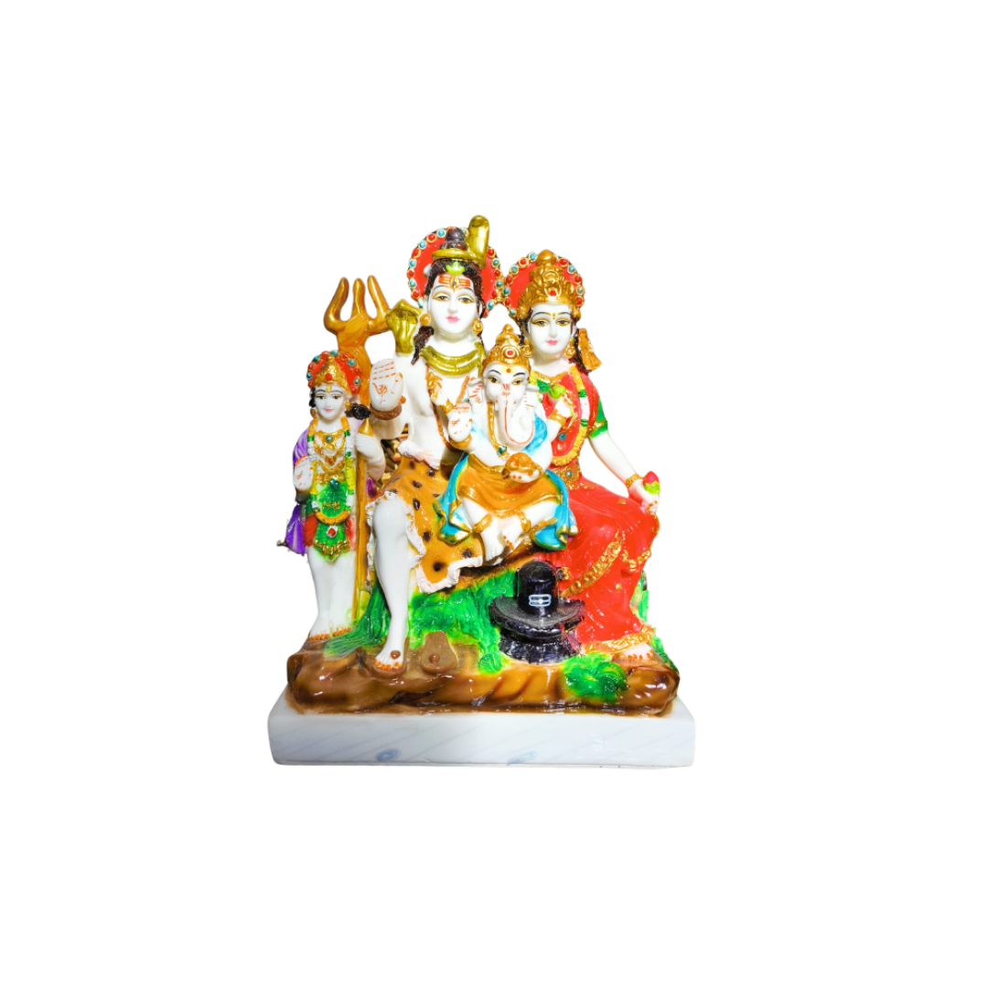 Statue de Shiva Parivar